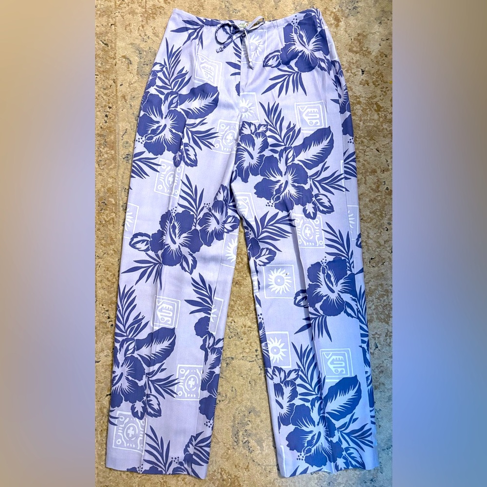 Tommy Bahama silk Tropical Floral Print Pants never worn